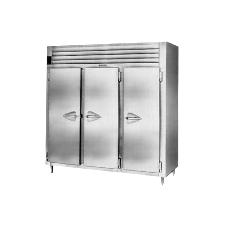Traulsen AHT332NUT-FHS Spec-Line Refrigerator, Reach-in, three-section, 69.5 cu. ft., self-contained refrigeration, stainless steel exterior
