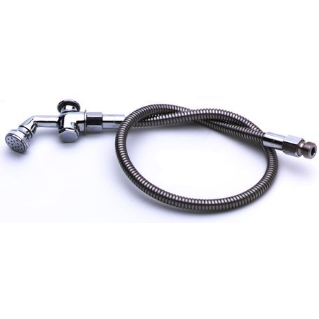 T&S Brass B-0101-A68 Spray Valve, 68", with aerator, flexible stainless steel hose