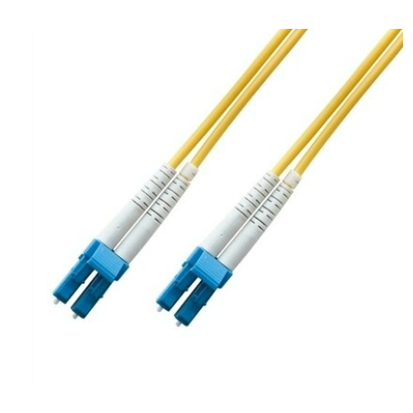 LYNN Duplex Fiber Optic Cable - Single Mode OS2 - SC to SC - 5M Yellow ...