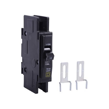 Square D by Schneider Electric QOU1105283 Miniature Circuit Breaker; 120/240V, 10 Amp, 1 Pole