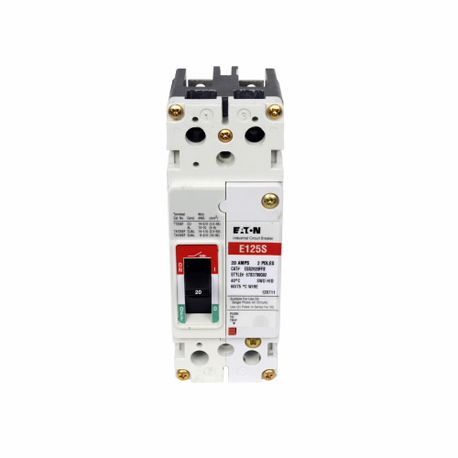 Eaton EGS2125FFB Series G Molded Case Circuit Breaker; 600Y/347V, 125 Amp, 2 Pole