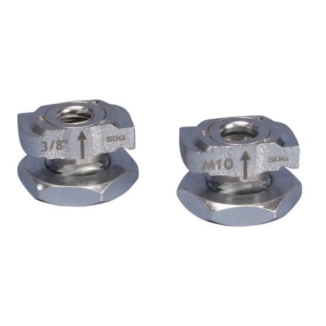 nVent CADDY Rod Lock Strut Nut, A Strut, 3/8" Rod