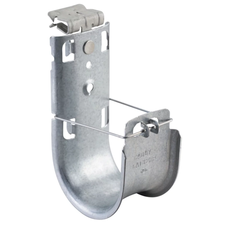 nVent CADDY Cat HP J-Hook with Hammer-On Flange Clip #CAT21HP24SM ...