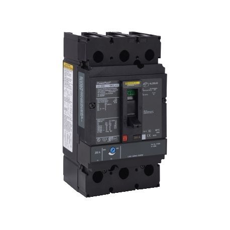 Square D by Schneider Electric JJL36200T PowerPact Molded Case Circuit Breaker; 600V, 200 Amp, 3 Pole
