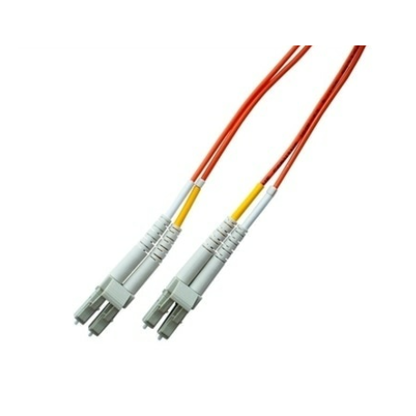 LYNN Duplex Fiber Optic Cable - Multimode OM1 - LC to LC - 3M Orange #D ...