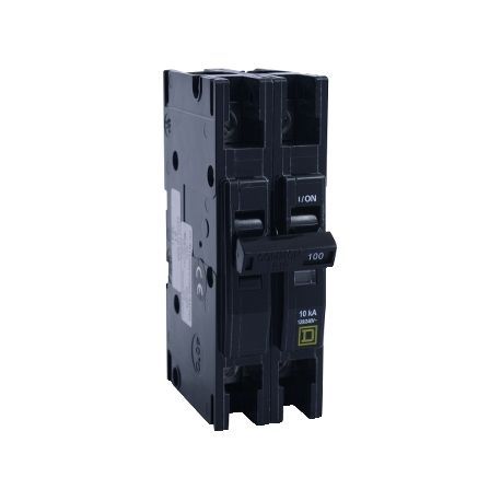 Square D by Schneider Electric QOU2100B Miniature Circuit Breaker; 120/240V, 100 Amp, 2 Pole