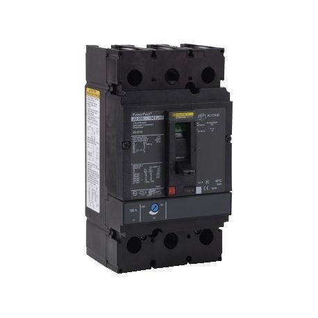 Square D by Schneider Electric JDL26200C PowerPact Molded Case Circuit Breaker; 600V, 200 Amp, 2 Pole