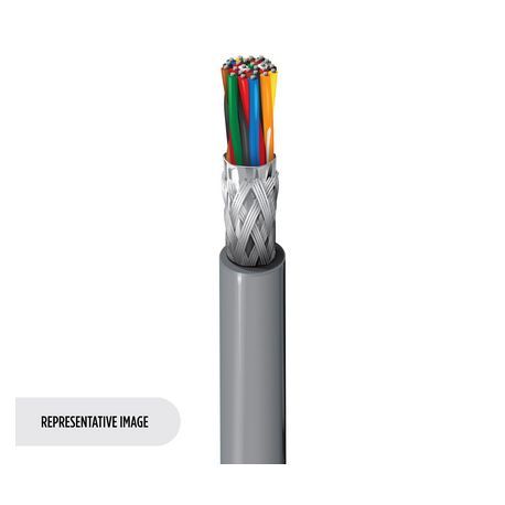 Belden 9836 0601000 RS232/422 Low Cap, #24-12pr, PE, O/A Foil+Braid, PVC Jkt, CM, 100Ω