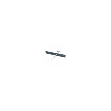 nVent CADDY 370A Single Concrete Insert Plate and Rod, 3/8" Rod