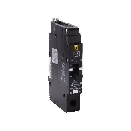 Square D by Schneider Electric EDB14020B Molded Case Circuit Breaker; 277V, 20 Amp, 1 Pole