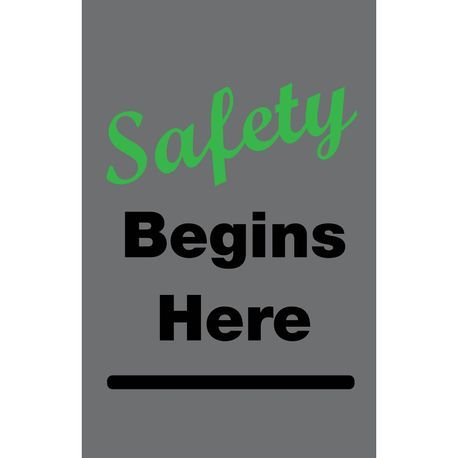 NoTrax® 194-3x5-SBH Safety Message Mat
