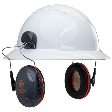 PIP Global Safety JSP Sonis® Compact 262-AEB030-FB Full Brim Mounted Passive Earmuffs