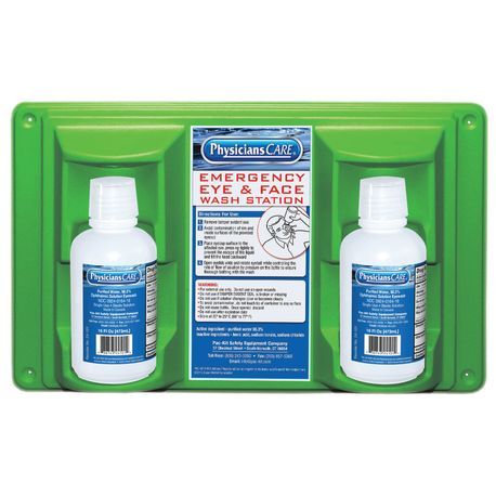 PhysiciansCare® 24-102 Wall-Mountable Eyewash Station