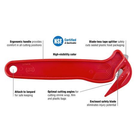 Food Safe Razor Cutter Pacific Handy Cutter DFC-364NSW Food Safe Cutter | Saf-T-Gard ...