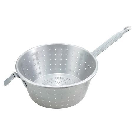 Winco® Aluminum 10" Spaghetti Strainer (ASS-10)