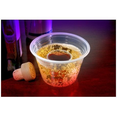4112 BLASTER CUP PLASTIC CLEAR