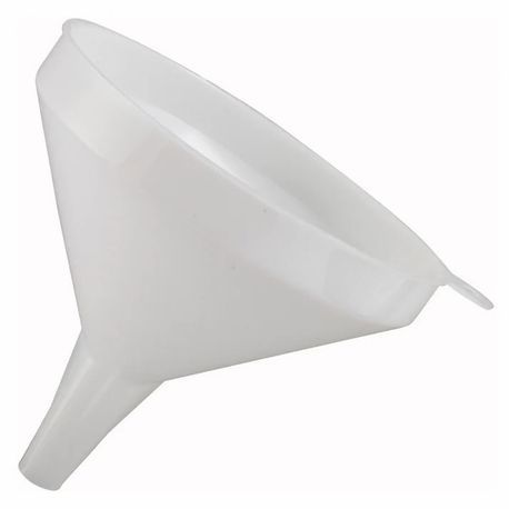 Winco® White 16oz Plastic Funnel (PF-16)