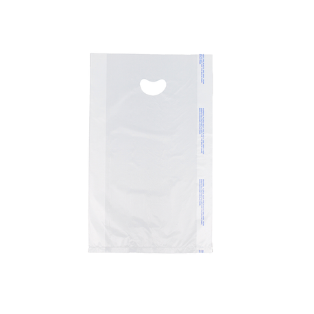 LK Packaging® White Hi Density Plastic Bag 12" x 3" x 18" (CH18WE)