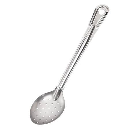 Browne® Foodservice Stainless Steel 13" Perforated Bowl Serving Spoon (2762)
