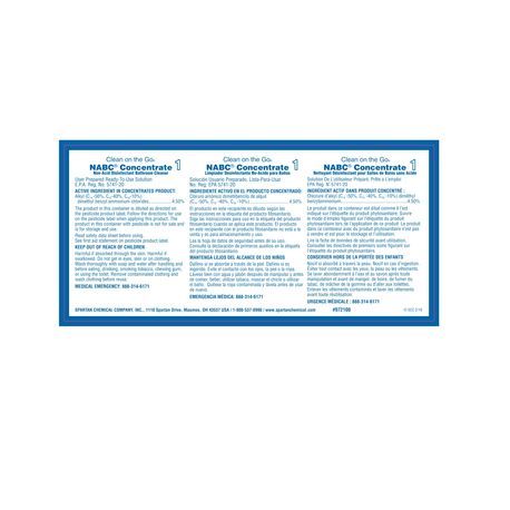 Spartan® COTG® NABC Label (9721)