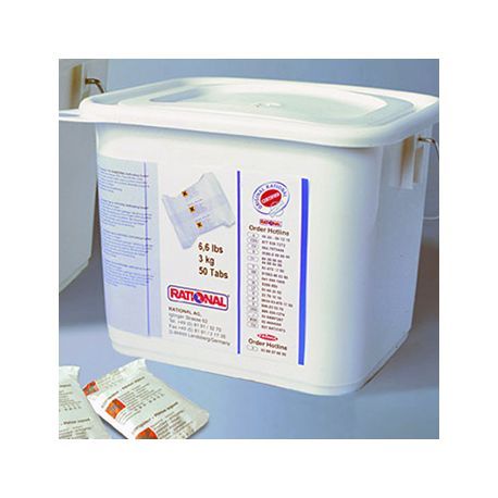 Rinse Aid Tablets, bucket with 50 packets, for CombiMaster Plus article ...