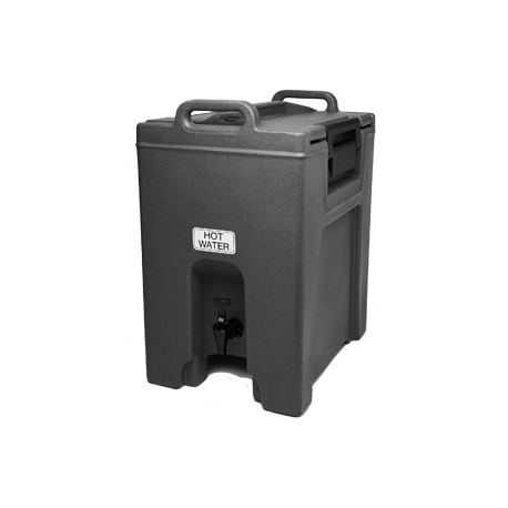 Cambro UC1000110 Ultra Camtainers 10.5 Gallon Black Insulated Beverage ...