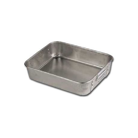 Vollrath 23.25 Qt Aluminum Double Roaster Set - Commercial Grade Roasting Pans