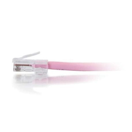 Quiktron® C2G® 04257 Non-Booted UTP Ethernet Network Patch Cable, Category: Cat 6, 24 AWG Bare Copper Conductor, 8P8C RJ45 Male Connector, 5 ft Cord Length