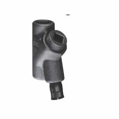 Crouse-Hinds Condulet® EYD1 Conduit Sealing Fitting With Drain, 1/2 in For Use With: Conduit System, Ductile Iron/Feraloy® Iron Alloy, Aluminum Acrylic Painted/Electro-Galvanized