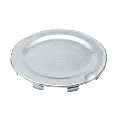 Bridgeport® 1695 Knockout Plug, 1-1/2 in Hole, For Use With: Box/Enclosure, Steel, Electroplated Zinc