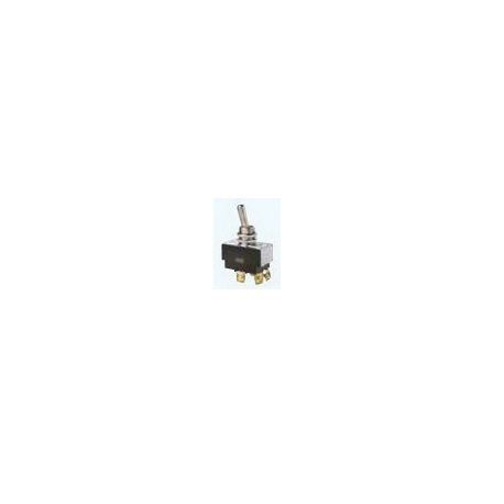 BUCHANAN 774014 4-Terminal Heavy Duty Toggle Switch, 125/227/250 VAC, 20/10 A, 1-1/2 hp Power, DPST Contact Configuration