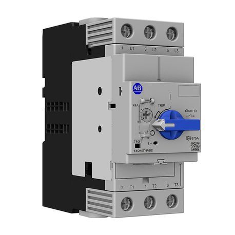 Allen-Bradley 140MT-F9E-C32 Motor Protection Circuit Breaker,  F Frame,  23  32A,  Trip Class 10,  High Breaking Capacity,  Std Mgntc Trp (Fxd at 15 x le)