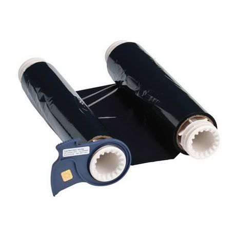 Brady® 13510 R10000 One-Color Printer Ribbon, 200 ft L x 8.8 in W, Resin, Black