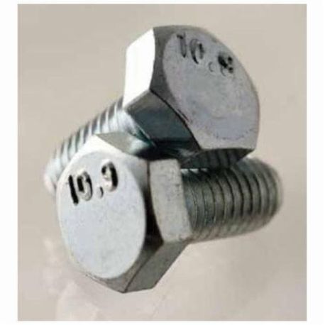 BBI 462968 Fully Threaded Hex Bolt, M12x1.75 Thread, 35 mm Length Under Head, 10.9 Grade, Alloy Steel, Plain, Measurement System: Metric