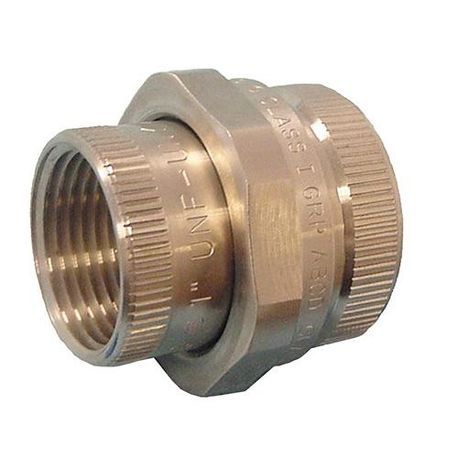 Appleton® Unilets™ UNF50NR Dust-Ignitionproof Explosionproof Conduit Union, 1/2 in, Steel, Electroplated Zinc
