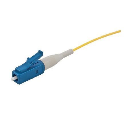PREMISE WIRING OptiChannel™ FPBKR6LC6S 6-Fiber Bundle Multi-Mode OS2 Standard Fiber Pigtail, LC End A, 3 m L, 9 um Conductor, Fiberglass/PVC/Zirconia Ceramic, Yellow