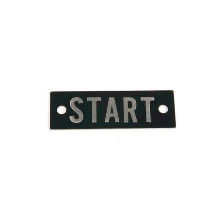 Rockwell Automation Legend Plate - START