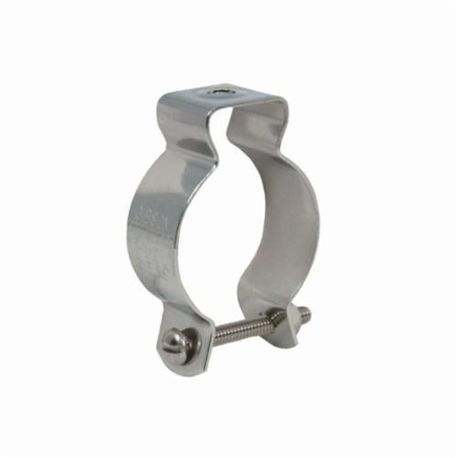 Gibson Stainless® 6075 Conduit Hanger, 3/4 in For Use With: Threaded Rod and Beam Clamp, 316 Stainless Steel, Polished