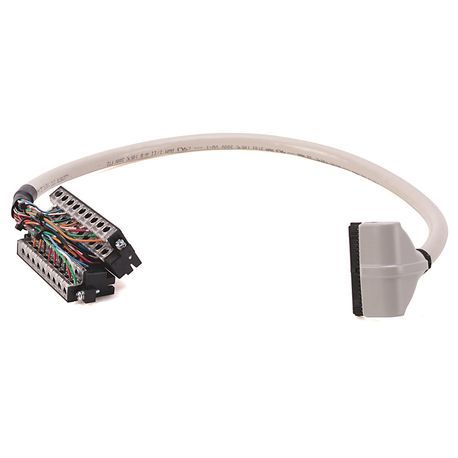 Rockwell Automation Prewired Cable for 1769-OB32 module, 40 Conductors, #22 AWG,(2) 1769-RTBN18 w/40 Pin IFM connector, length 0.5 meter (1.64 feet)
