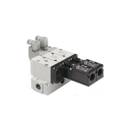 SMC® VP744-5DZ1-04-M-X555 VP700 Modular Residual Pressure Relief, 0.2 to 1 MPa Pressure