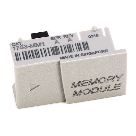 Rockwell Automation 1763 MicroLogix 1100 System, Memory Module