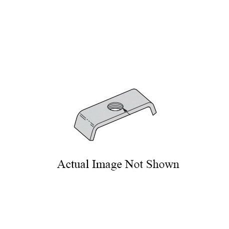 B-Line B436 ZN Channel Nut, 1/4-20 Thread, For Use With: Fluorescent Fixture Hanger, Low Carbon Steel