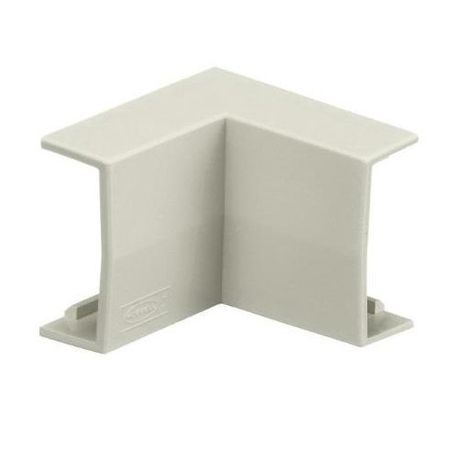 PREMISE WIRING POLYTRAK® WallTrak® 1 PW1IE Internal Raceway Elbow, 2.18 in L x 2.18 in W x 0.6 in H, Non-Metallic