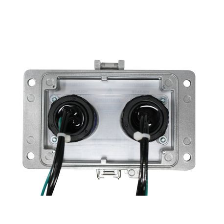 GracePESDs P-S11S21-M3RX VOLTAGE TEST STATION WITH MULTI-ENVIRONMENT FLASHING VOLTAGE INDICATOR AND SAFE TEST POINT, HORIZONTAL MOUNT, UL TYPE 4 HOUSING