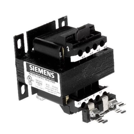 Siemens KT8050 KT Series Open Style Control Power Transformer, 240/480 VAC Primary, 120 VAC Secondary, 45 VA Power, 50/60 Hz Frequency, 1 Phase