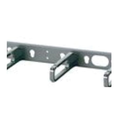 Panduit® Open-Access® CMPHHF1 Horizontal Single-Sided Cable Manager, 1.72 in H x 19 in W x 5.67 in D, Steel, Black