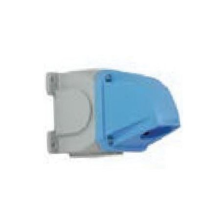 MELTRIC 711C7N05 70 deg Size 1 Box and Angle, 5.53 in H x 6.63 in W x 6.78 in D, For Use With DSN20 Switch Rated, PN Series Multi-Pin Plug and Receptacle, PBT