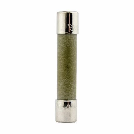 Bussmann ABC Fast Acting Electronic Fuse, 5 A, 250 VAC, 125 VDC, 200 A, 10 kA Interrupt, Cylindrical Body