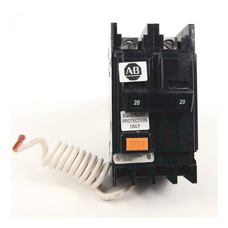 Rockwell Automation 1492-MCEA220 Circuit Breaker, 120/240 VAC, 20 A, 2 Pole
