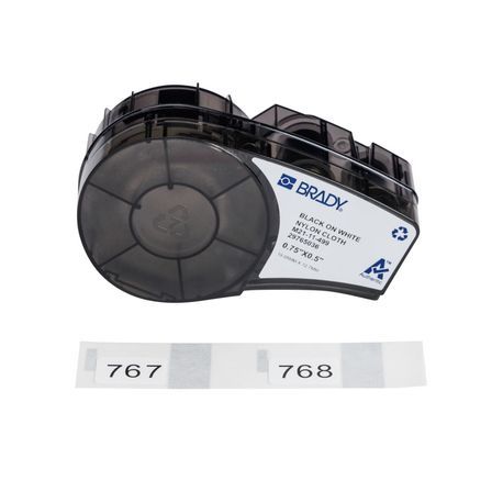 Brady® M21-11-499 Aggressive Adhesive Multi-Purpose Nylon Labels with ...